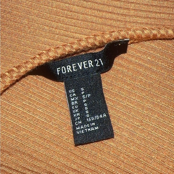 Forever 21 Womens Burnt Orange Open Back A Line Dress in Size Small New no tags - Picture 8 of 9